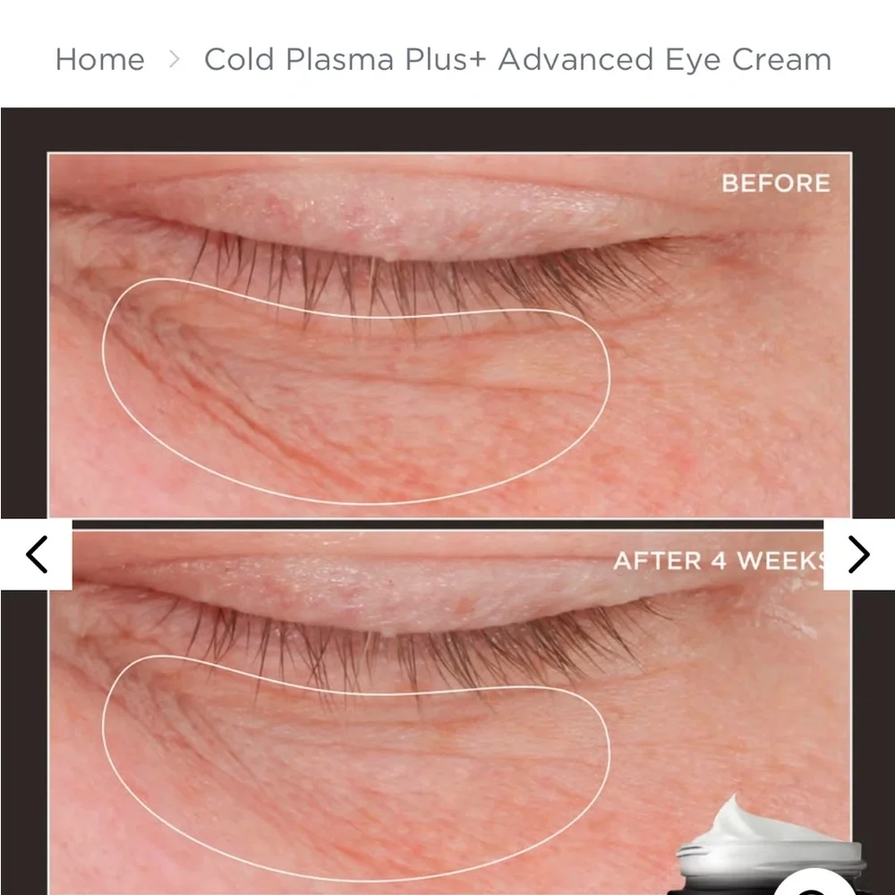 Perricone MD Cold Plasma Plus+ Eye Cream‎ - Black, NWT .5 ounce - Picture 5 of 7